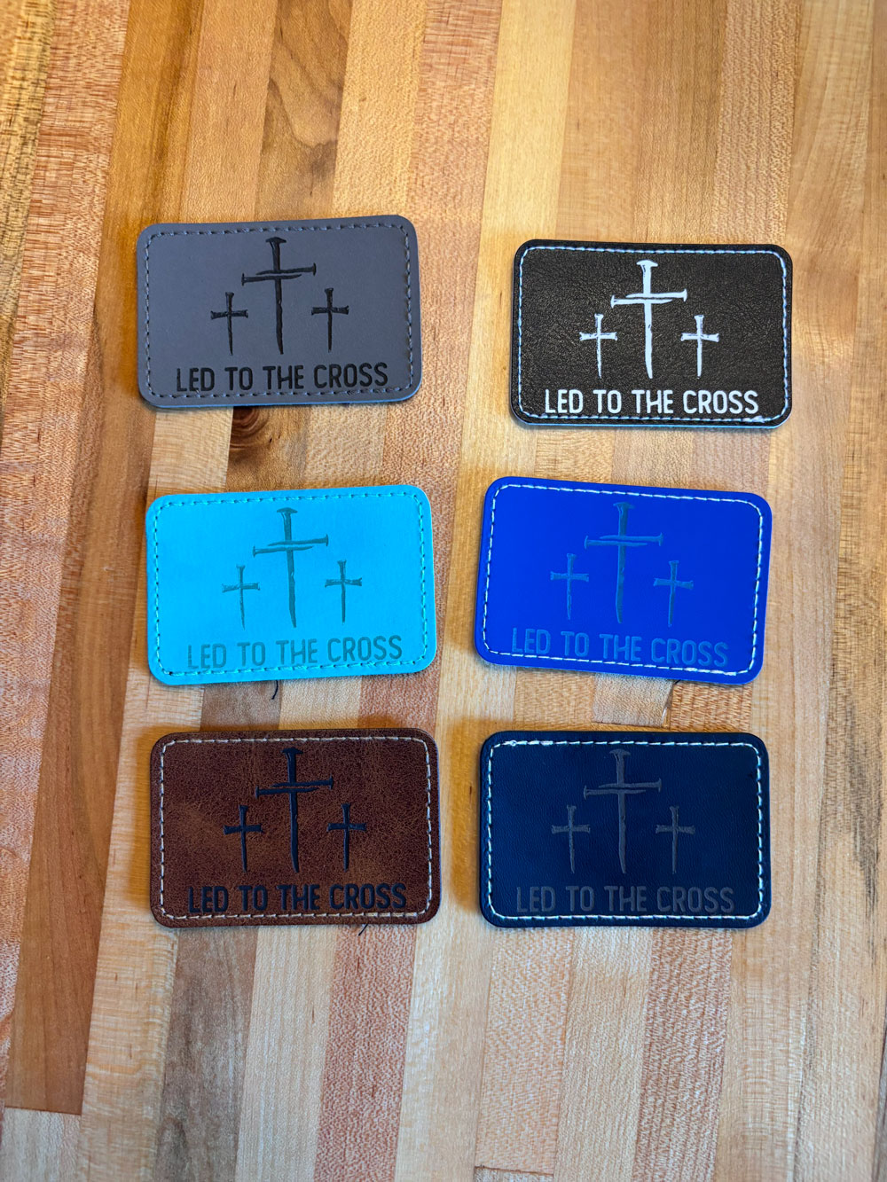 Led To The Cross Patches